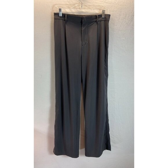 Vuori Pants - vuori womens Black Villa Wide Leg Pant Elastic Waist Stretch comfort size L
